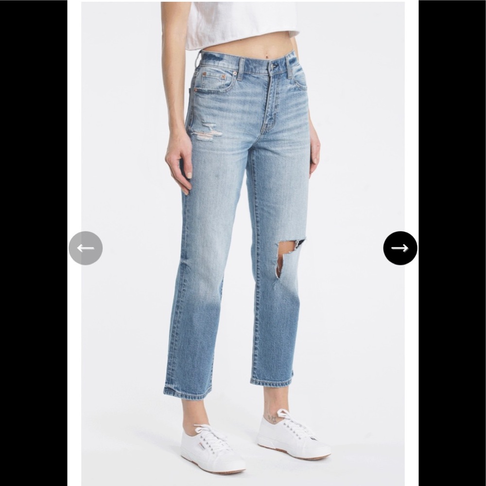 STRAIGHT UP IN FOOL'S GOLD DAZE DENIM JEANS